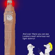 London's most notorious red light district cartoon