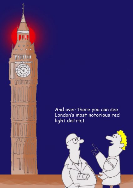 London's most notorious red light district cartoon