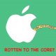 Apple rotten to the core cartoon