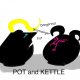 pot and kettle cartoon