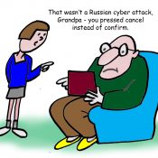 Russian cyber attack