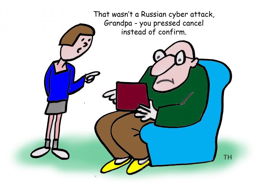 Russian cyber attack