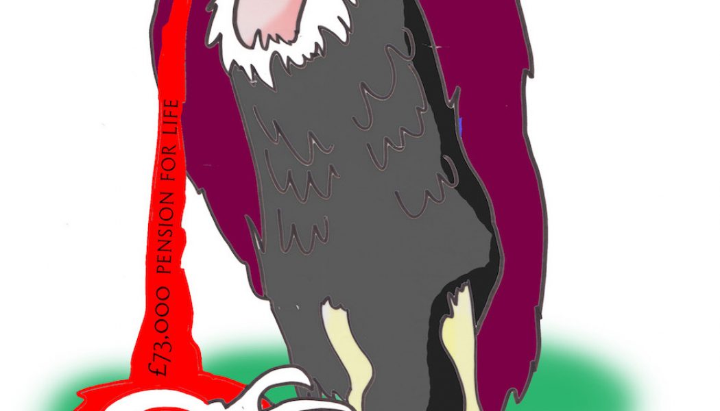 farage vulture cartoon