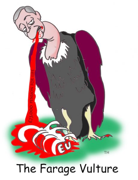 farage vulture cartoon