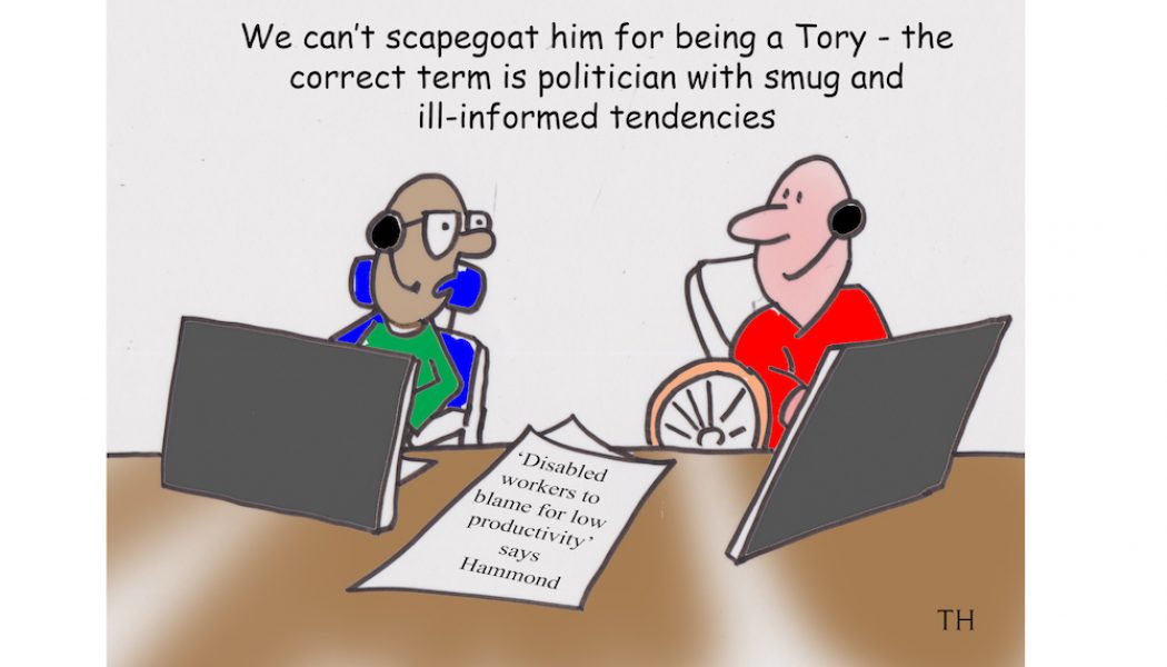 Philip Hammond cartoon