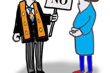 Ulster says no cartoon