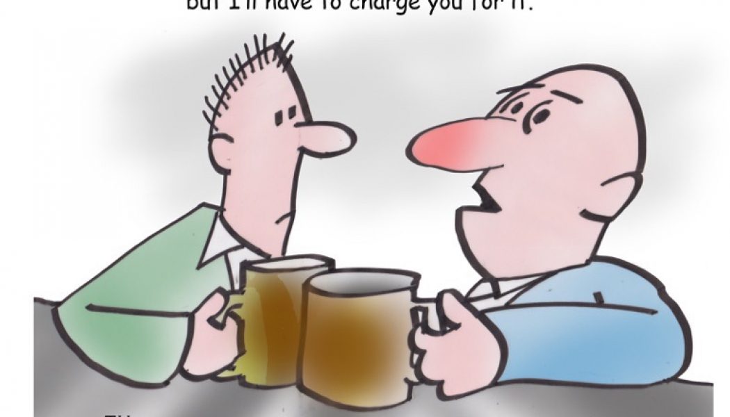 charge for it Cartoon