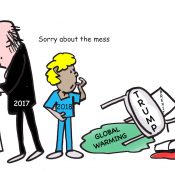 Sorry mess cartoon