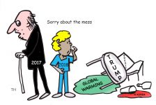 Sorry mess cartoon