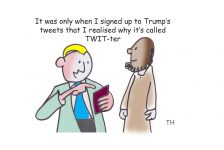 Twitter cartoon