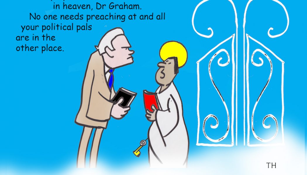 billy graham cartoon