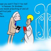 billy graham cartoon