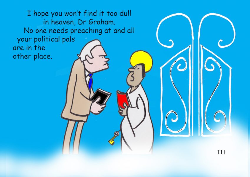 billy graham cartoon