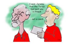 Jeremy Corbyn czech cartoon