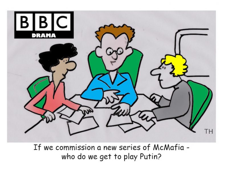 Putin McMafia cartoon