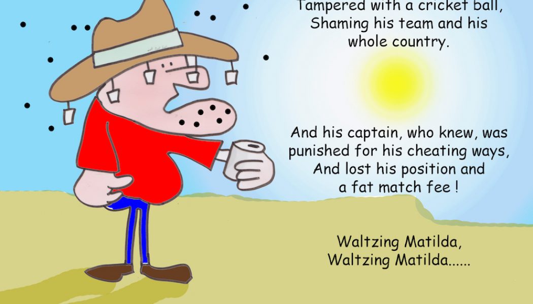 Waltzing Matilda cartoon