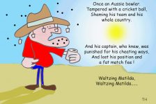 Waltzing Matilda cartoon