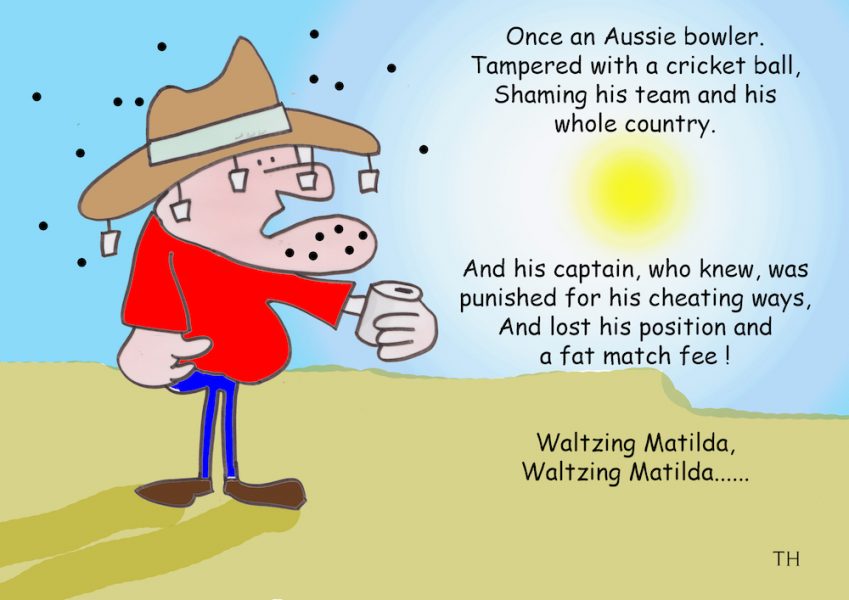 Waltzing Matilda cartoon