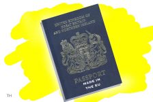 new UK passport cartoon