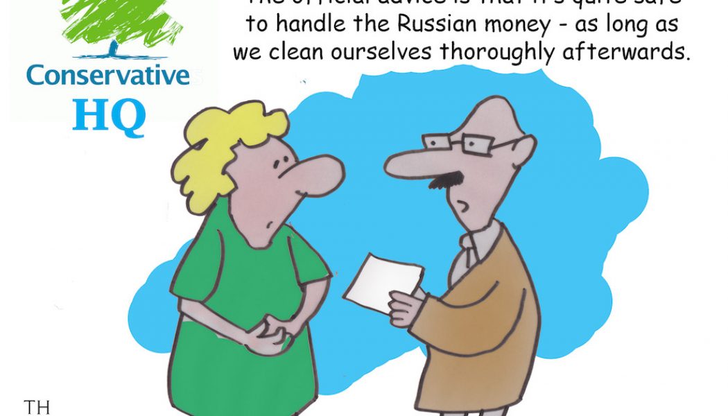 russian money cartoon