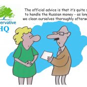 russian money cartoon