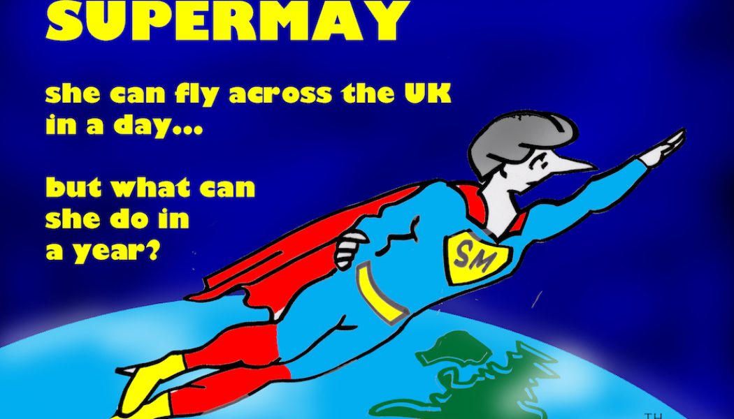 Supermay cartoon