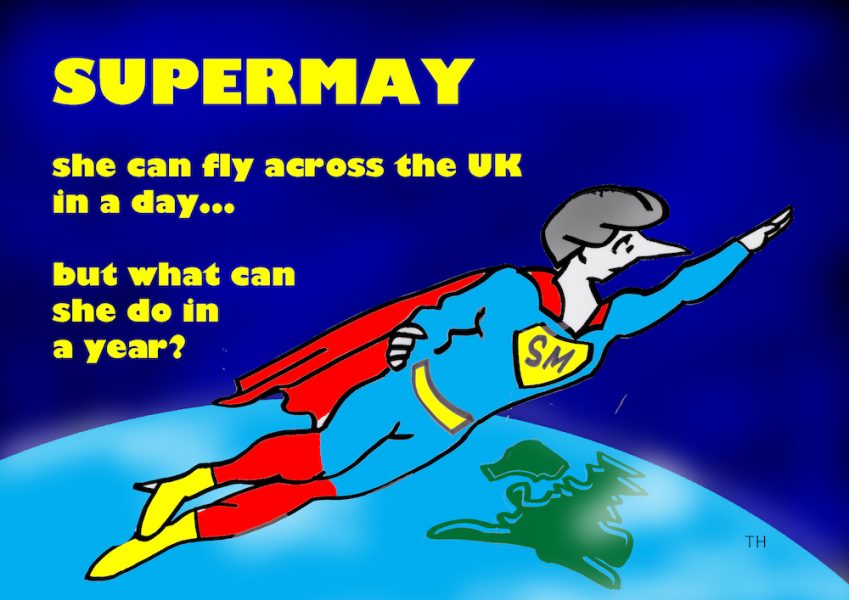 Supermay cartoon