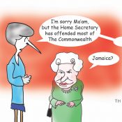 Jamaica cartoon