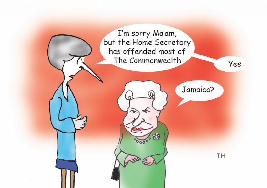 Jamaica cartoon