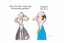 betting cartoon