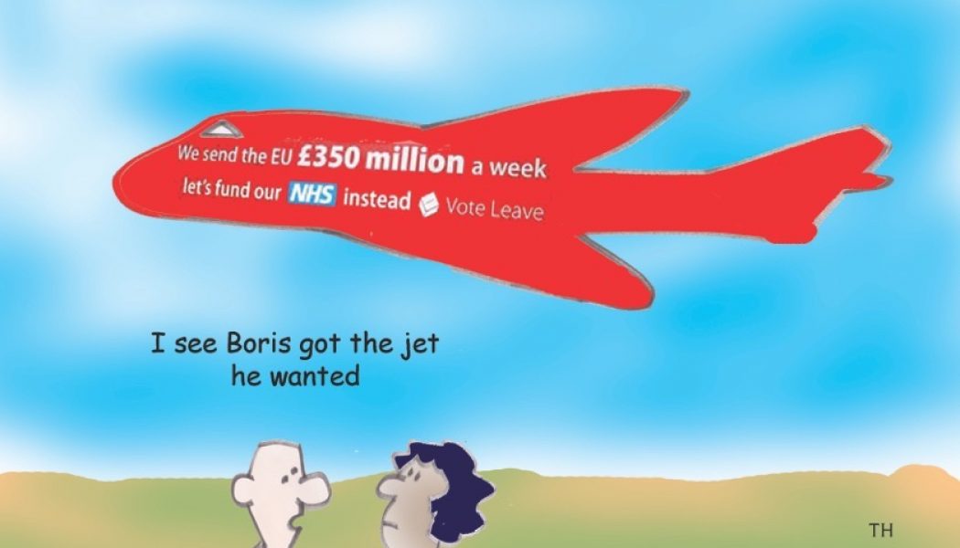 Boris jet cartoon