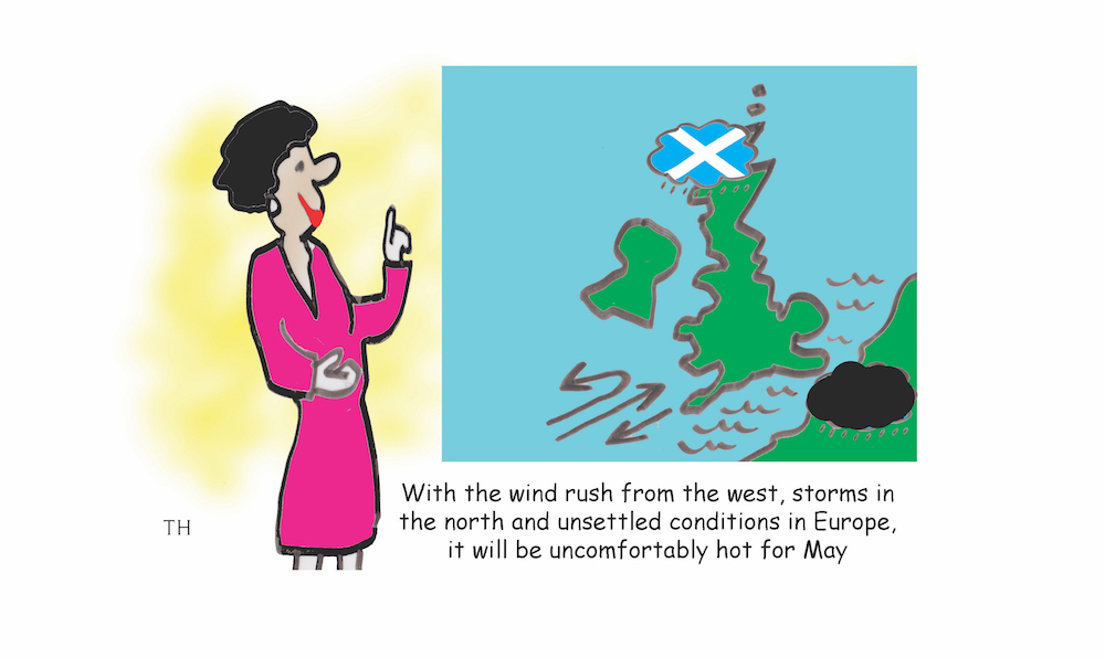 May weather report cartoon