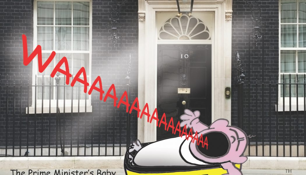 The Prime Minister's baby cartoon