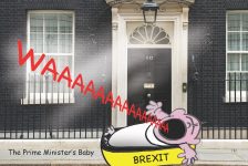 The Prime Minister's baby cartoon