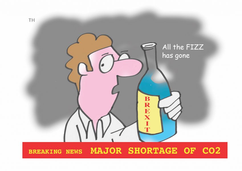 Brexit fizz cartoon