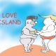 love island cartoon