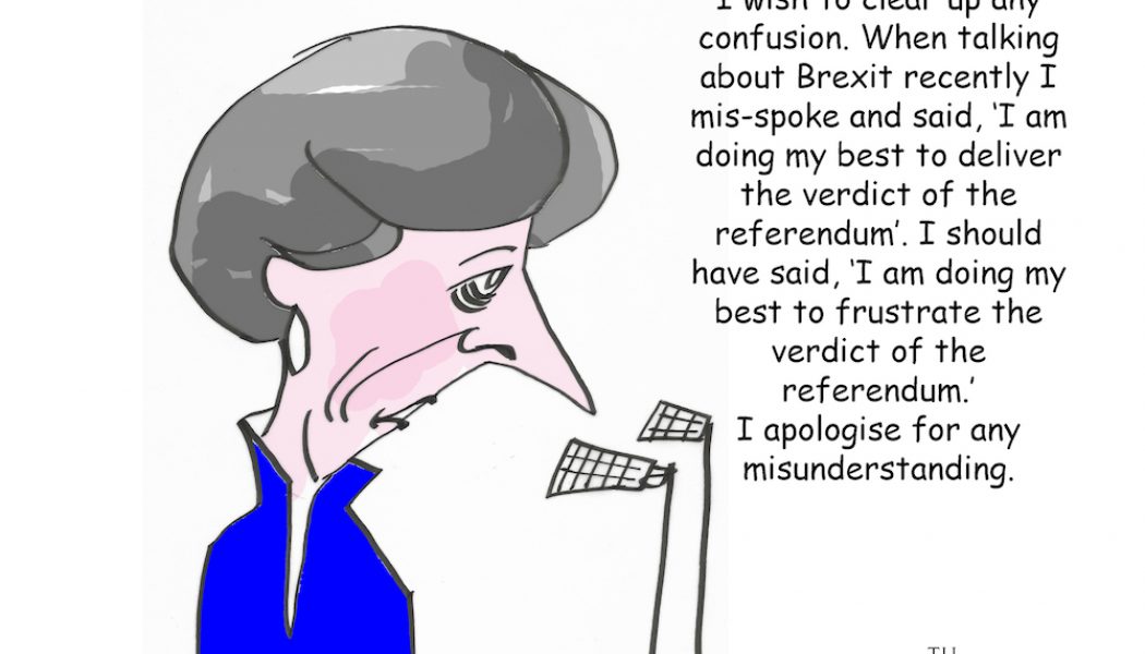 mis-spoke cartoon