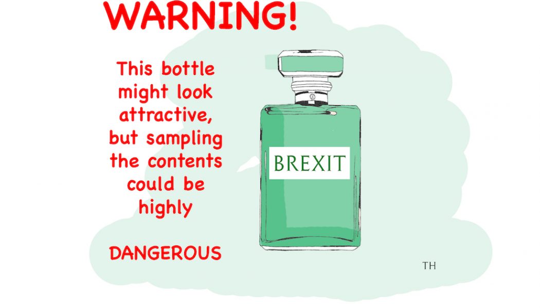 Poison Brexit cartoon
