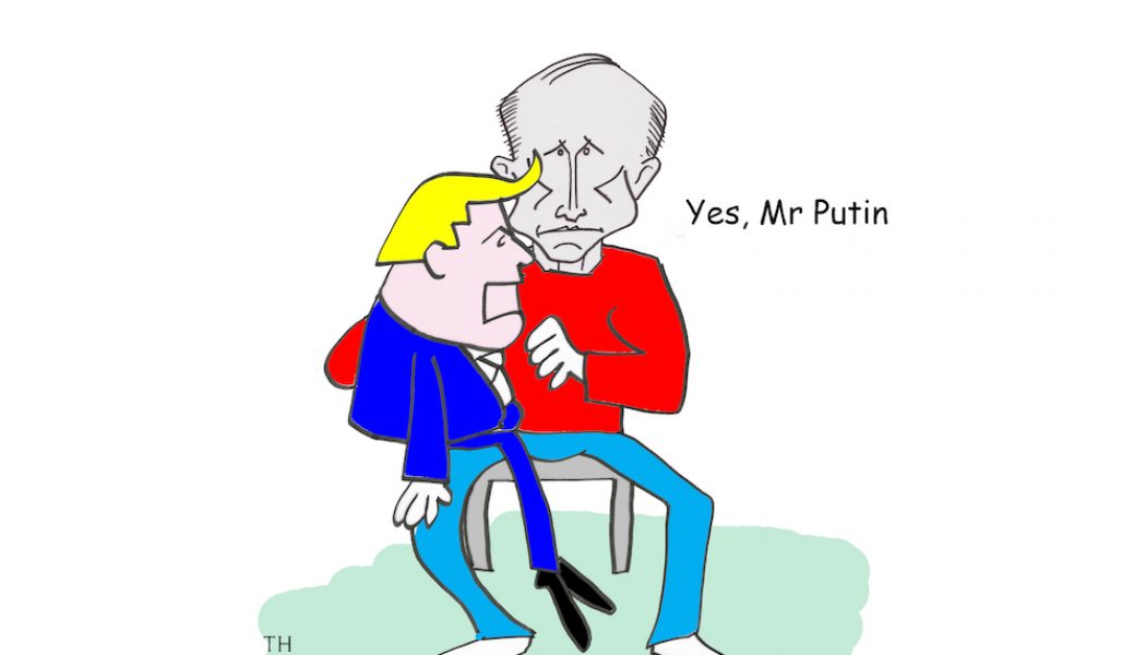 Trump Putin cartoon