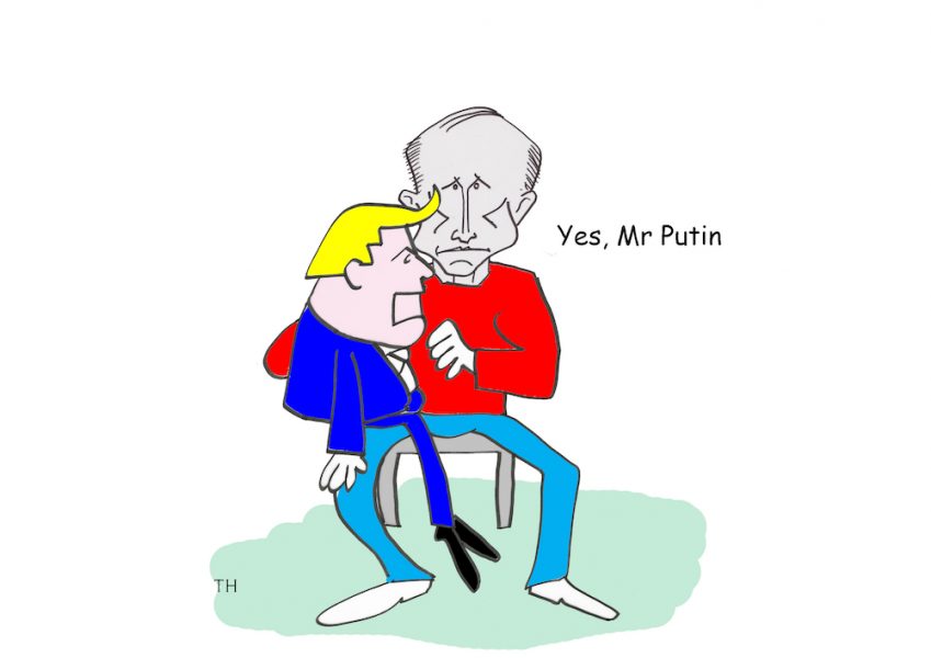 Trump Putin cartoon