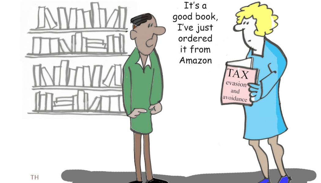 Tax Amazon cartoon