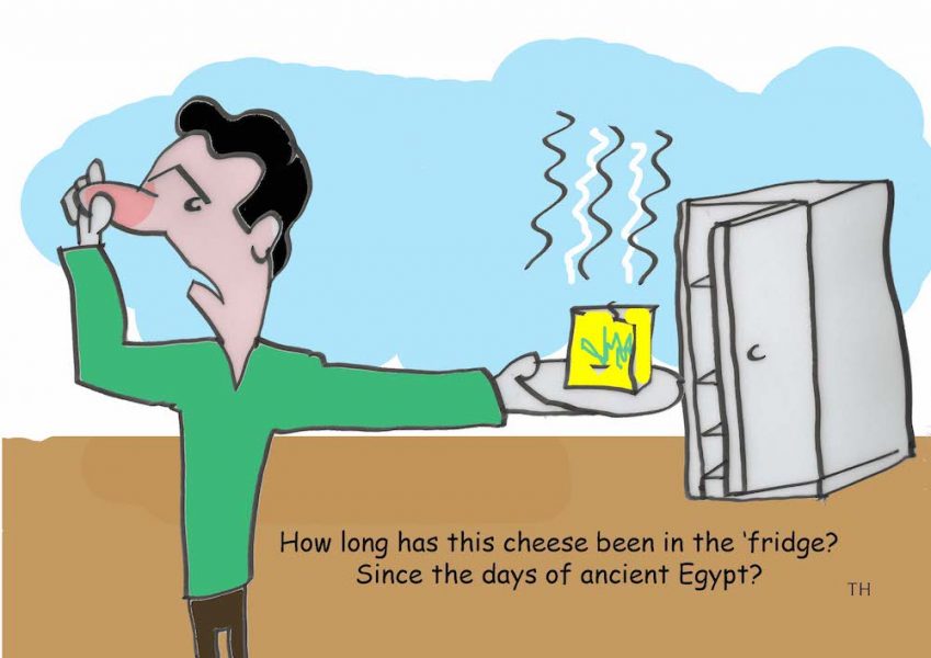 Cheese ancient Egypt cartoon