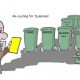 recycling cartoon