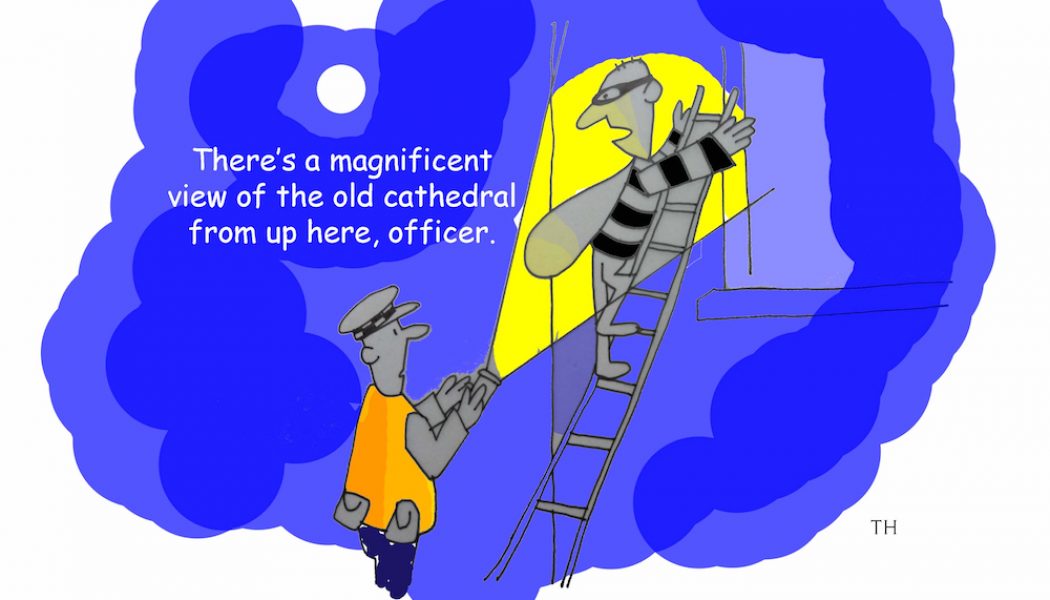 cathedral cartoon