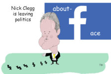 Nick Clegg Facebook cartoon