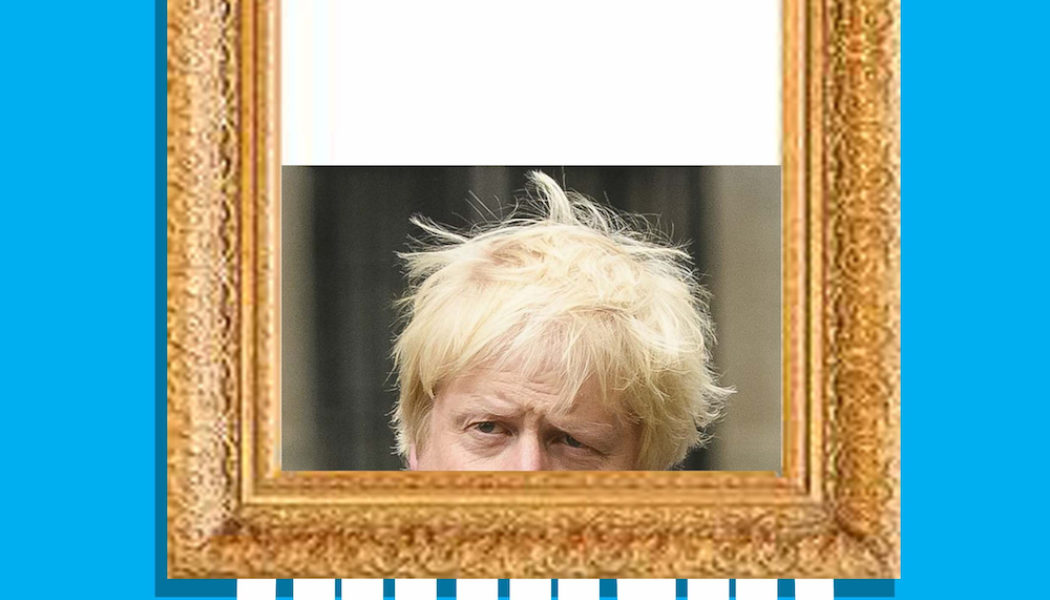 Portrait of Boris cartoon