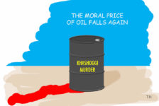 price of oil Jamal Khashoggi cartoon