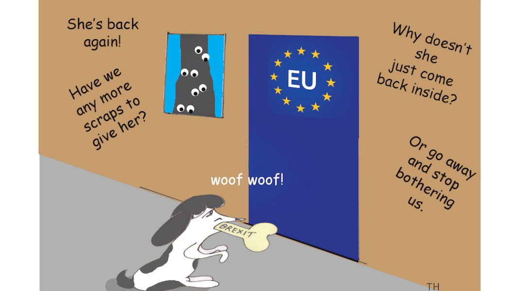 Woof Brexit Cartoon