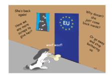 Woof Brexit Cartoon