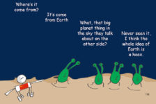 moon hoax Cartoon